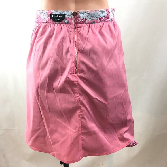 NEW bebe Women's Floral Skirt size 4 - Picture 11 of 12